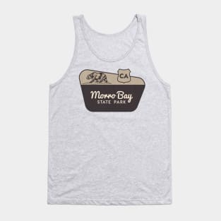 Morro Bay State Park California Welcome Sign Tank Top